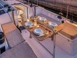 Cockpit Table on Beneteau First 36